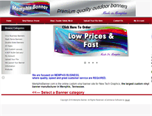 Tablet Screenshot of memphisbanner.com